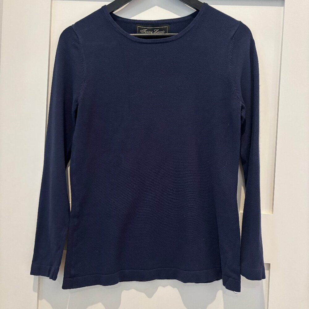 Navy Vintage Sweater